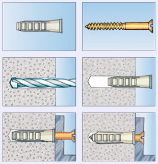 Anleitung Porenbetondübel