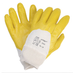 Arbeitshandschuh 03400 Nitril gelb 