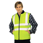 Warn-/Wetterschutz Weste uni