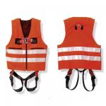 Warnweste mit Auffanggurt